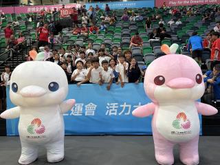 觀賞全運會手球比賽