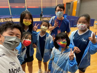 大嶼山區小學校際乒乓球比賽奪冠